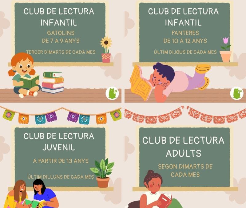 Clubs de lectura infantils i juvenils: Nova temporada a El Gat Pelut